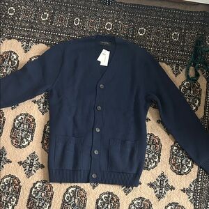 Banana Republic Men's Deep Blue Cardigan
